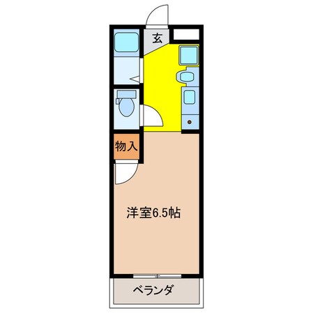 べレッツァ岐阜の物件間取画像